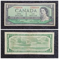 1 доллар Канада 1954 г.