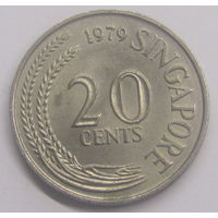 Сингапур 20 цен 1979 г