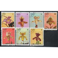 Орхидеи Куба 1972 год серия из 7 марок