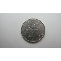 США 25 центов 2001 г. Нью Йорк