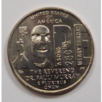 США 25 центов 2024 Паули Мюррей "Женщины Америки" 11-я монета UNC Двор D и Р на выбор