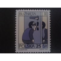 Польша 1997 стандарт близнецы бумага фл.