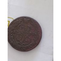 Монета 5 копеек 1770
