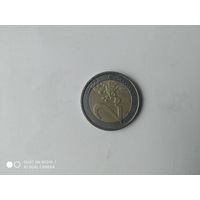 2 евро Ирландии, 2007 год из обращения.