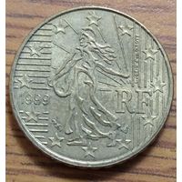 10 евроцентов 1999 Франция. Возможен обмен