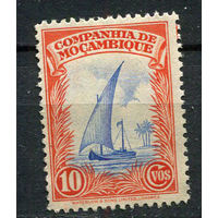 Португальские колонии - Мозамбик (Comp de Mocambique) - 1937 - Парусник 10С - [Mi.203] - 1 марка. Чистая без клея.  (LOT EW38)-T10P22