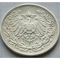 Германия, 1/2 марки 1915 Е. Интересная монета. Без М.Ц.