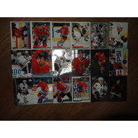 Хоккейные карточки.НХЛ.Chicago Blackhawks.202 разные карт.Часть 2