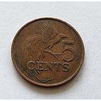 Тринидад и Тобаго 5 центов, 1976