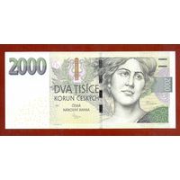 Чехия 2000 крон 2007 года. Состояние UNC!