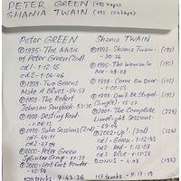 CD MP3 дискография Peter GREEN, Shania TWAIN 2 CD