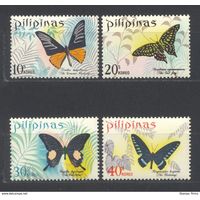 Филиппины. 1969. Фауна. Насекомые. Бабочки