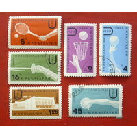 Болгария. Спорт. ( 6 марок ) 1961 года. 10-6.
