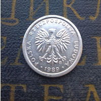 1 злотый 1989 Польша #01