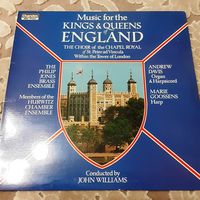 MUSIC FOR THE KINGS & QUEENS OF ENGLAND - 1972 - THE CHOIR OF THE CHAPEL ROYAL (UK) LP