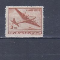 [2447] Уругвай 1949. Авиация.Самолет. MNH