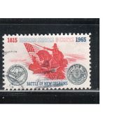 США-1965, (Мих.876) , гаш. , Война, Битва при Нью-Орлеане (одиночка)