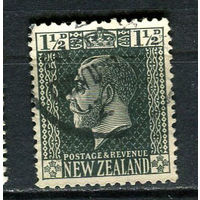 Новая Зеландия - 1916/1930 - Король Георг V 1 1/2P - [Mi.151A] - 1 марка. Гашеная.  (LOT FA3)-T10P48