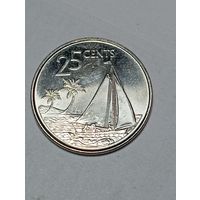 Багамы 25 цент 2007 года .