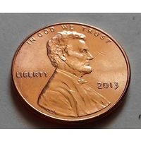 1 цент США 2013, 2013 D