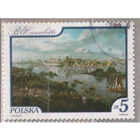 Флот корабли лодки живопись искусство Картины Вислы Польша 1984 годлот  1053 можно раздельно