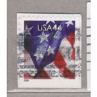 Флаг США 2009 год лот 1066 вырезки цена за 1 марку