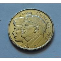25 центов, Канада 2005 Р, AU