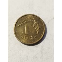 Польша 1 грош 2007