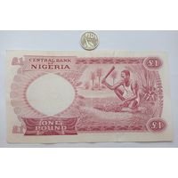 Werty71 Нигерия 1 фунт 1967 банкнота
