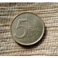 Werty71 Бельгия 5 франков 1998