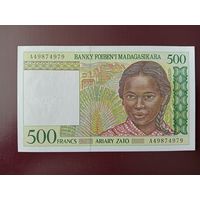 Мадагаскар 500 франков 1994 UNC