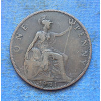 Великобритания 1 пенни 1901 Виктория