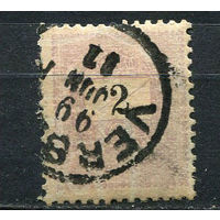 Венгрия - 1898/1899 - Письмо 2К - [Mi.42XA] - 1 марка. Гашеная.  (Лот 35EQ)-T7P7