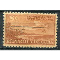 Куба - 1948г. - авиация, авиапочта - 1 марка - полная серия, гашёная [Mi 220]. Без МЦ!