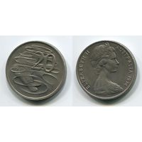Австралия. 20 центов (1974, XF)