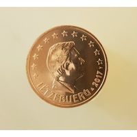 5 евроцентов 2017 Люксембург UNC из ролла
