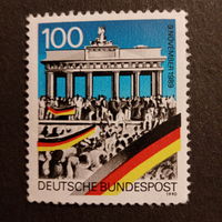 Германия 1990. Воссоединение ФРГ и ГДР
