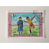 Монголия 1976. Международный день защиты детей