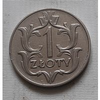 1 злотый 1929 г. Польша
