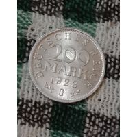 Германия 200 марок1923 G unc