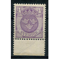 Швеция - 1911/19г. - герб, 4 Ore - 1 марка - MNH. Без МЦ!