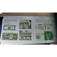 Банковский каталог  справочник банкнот и монет США и Евросоюза для определения подлинности