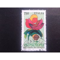 Италия 1991 межд. цветочная выставка