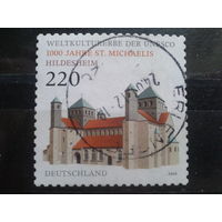 Германия 2010 1000 лет кирхе св. Михаила Михель-4,0 евро гаш.
