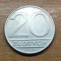 Польша 20 злотых 1987 _РАСПРОДАЖА КОЛЛЕКЦИИ