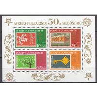 Марки на марках 2006 ТУРЦИЯ  50 лет с начала выпуска марок EUROPA  MNH
