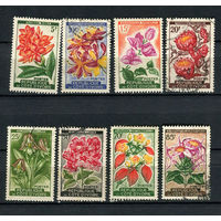 Кот-д 'Ивуар - 1961 - Цветы - [Mi. 223-230] - полная серия - 8 марок. Гашеные.