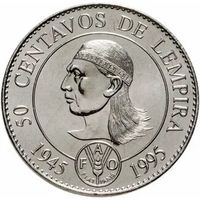Гондурас 50 сентаво, 1994 50 лет FAO UNC