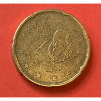 Испания, 20 евроцентов 1999г.