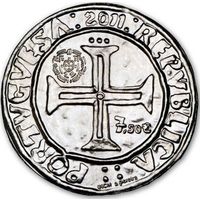 Португалия 7,5 евро 2011+2015г. 2 монеты одним лотом в холдерах